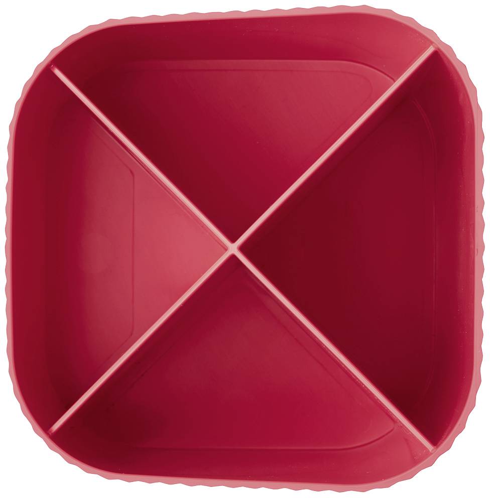 HAN Re-X-LOOP 17238-917 Stifteköcher Rot Anzahl der Fächer: 4