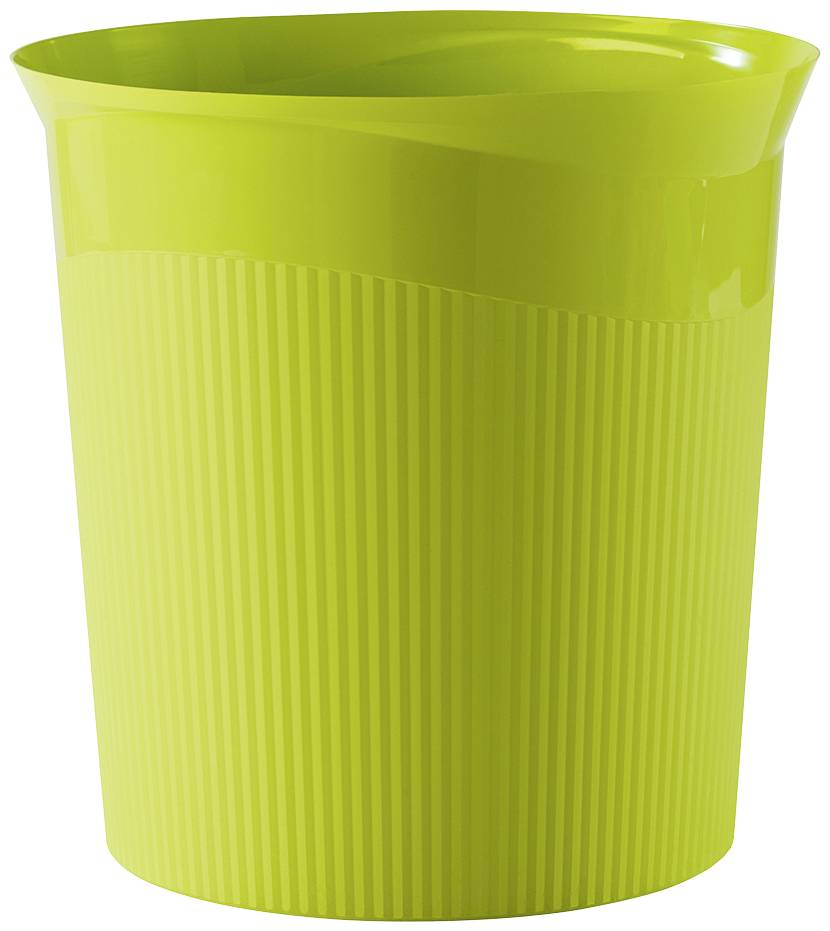 HAN Re-LOOP 18148-950 Papierkorb 13 l (Ø x H) 288 mm x 287 mm Recycling Kunststoff Lemon 1 St.