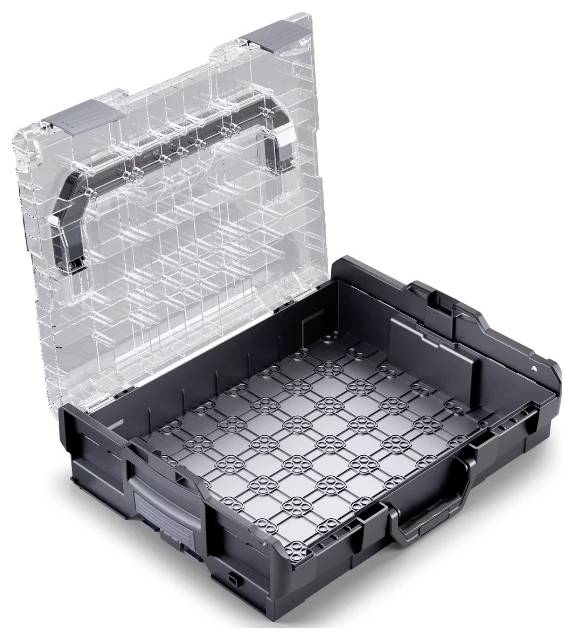 Sortimo L-BOXX 102 6100000362 Werkzeugkasten unbestückt ABS Schwarz, Transparent (L x B x H) 445 x 358 x 118mm