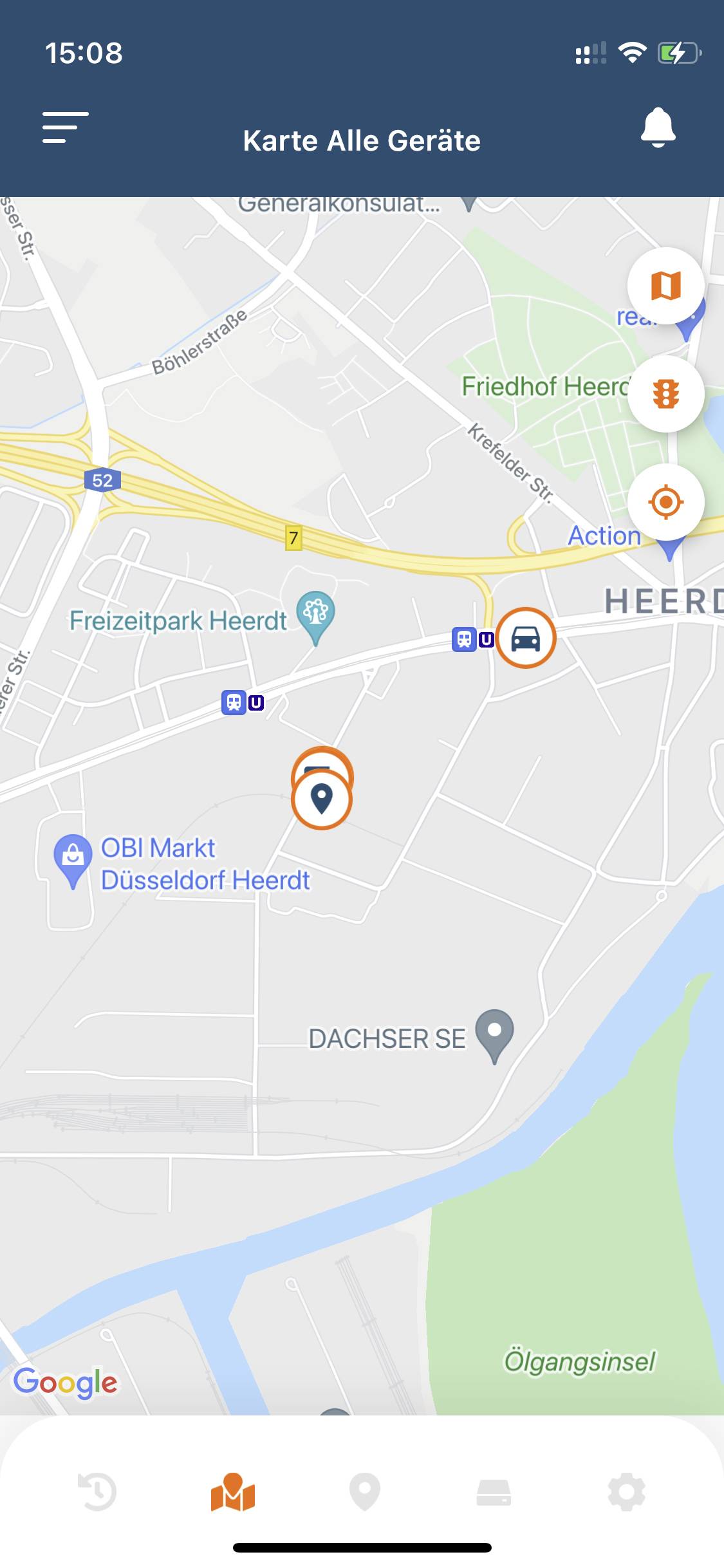 Trackilive TL-10 4G GPS Tracker Haustiertracker, Gepäckstücktracker, Multifunktionstracker, Personentracker Schwarz