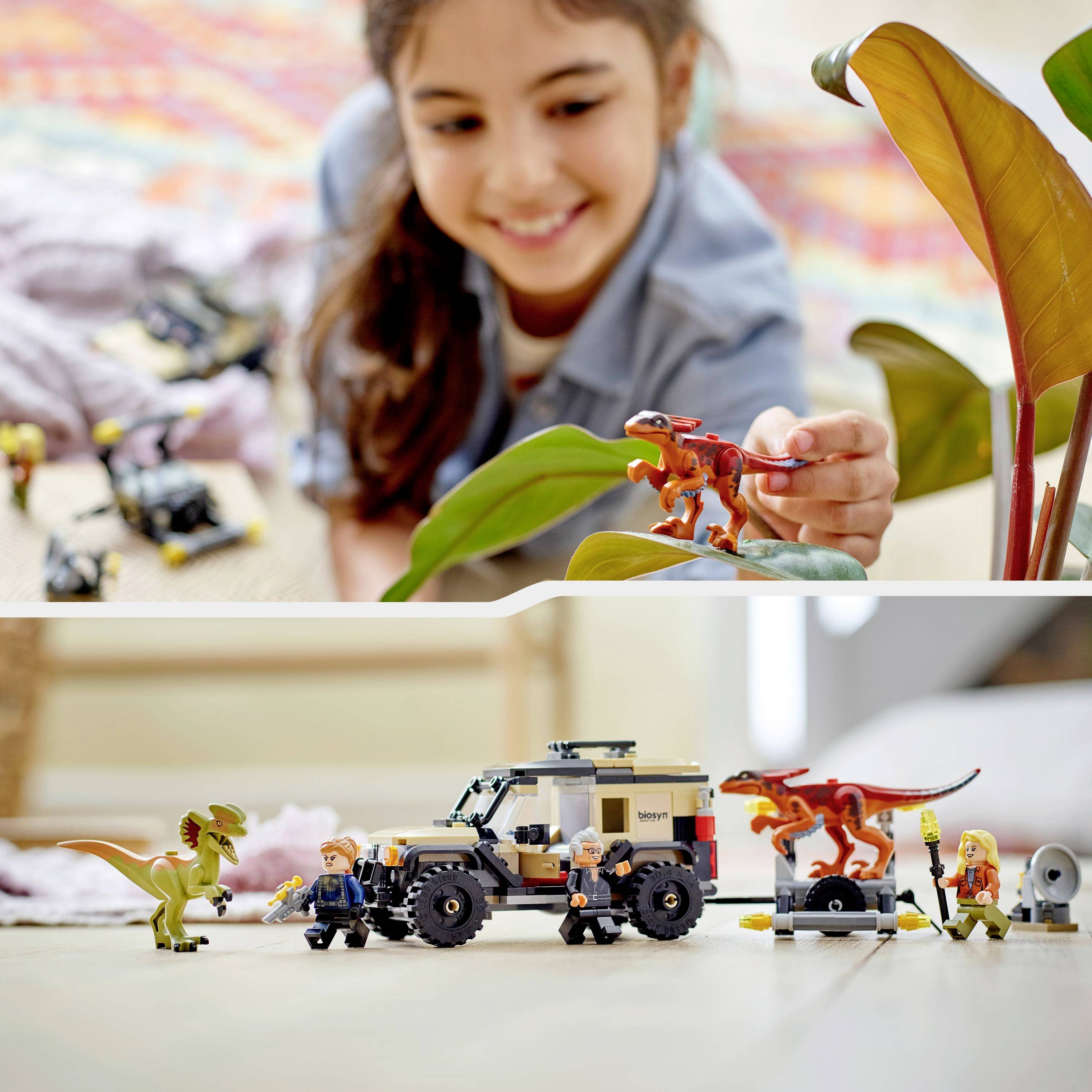 76951 LEGO® JURASSIC WORLD™ Pyroraptor & Dilophosaurus Transport