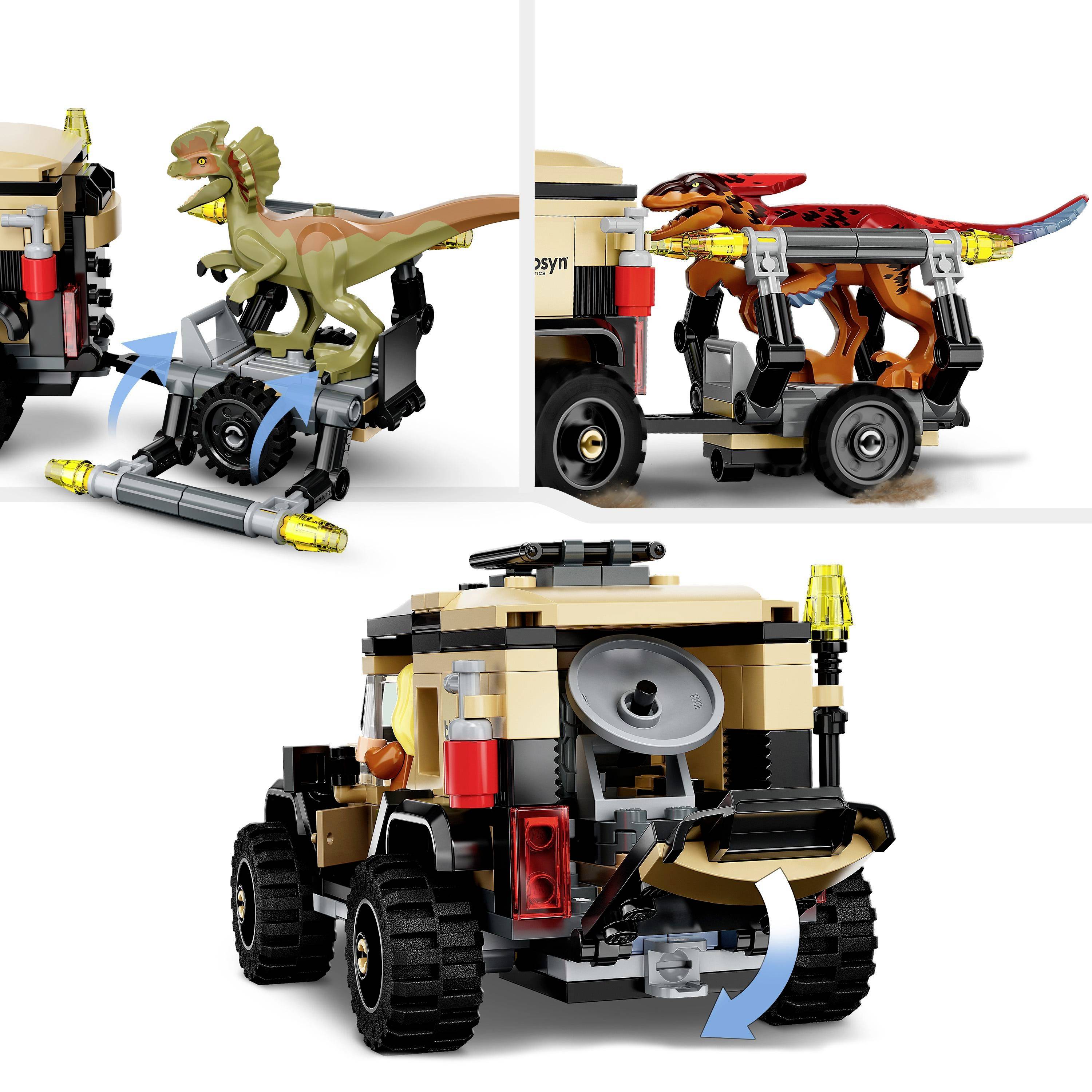76951 LEGO® JURASSIC WORLD™ Pyroraptor & Dilophosaurus Transport