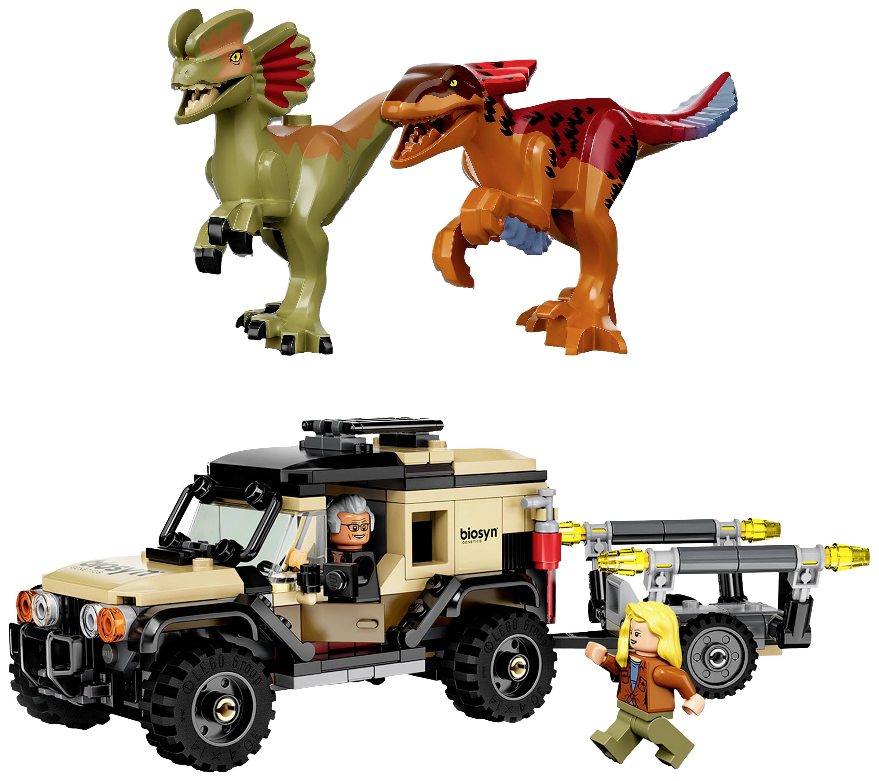 76951 LEGO® JURASSIC WORLD™ Pyroraptor & Dilophosaurus Transport