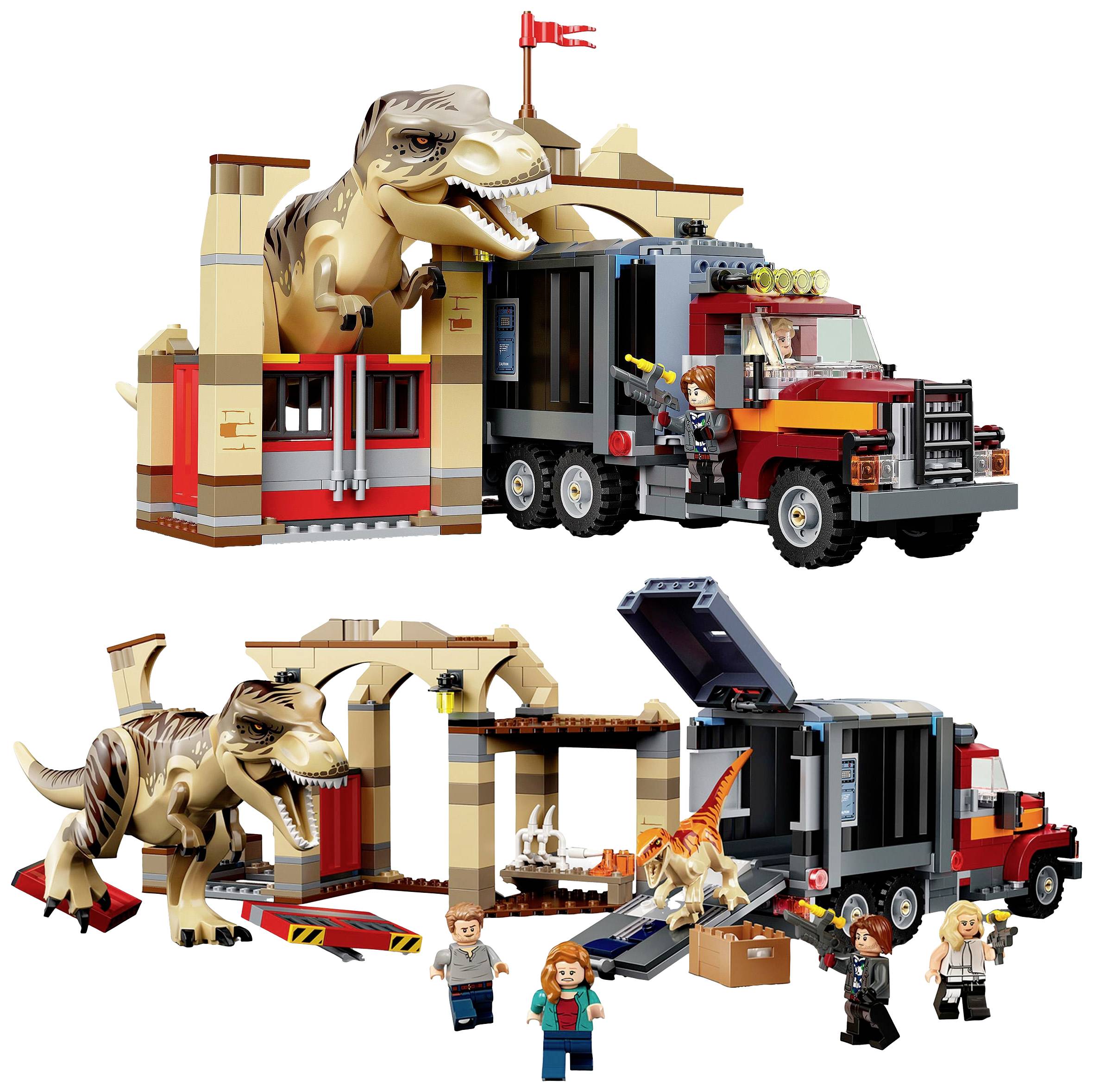 76948 LEGO® JURASSIC WORLD™ T. Rex & Atrociraptor: Dinosaurier-Ausbruch