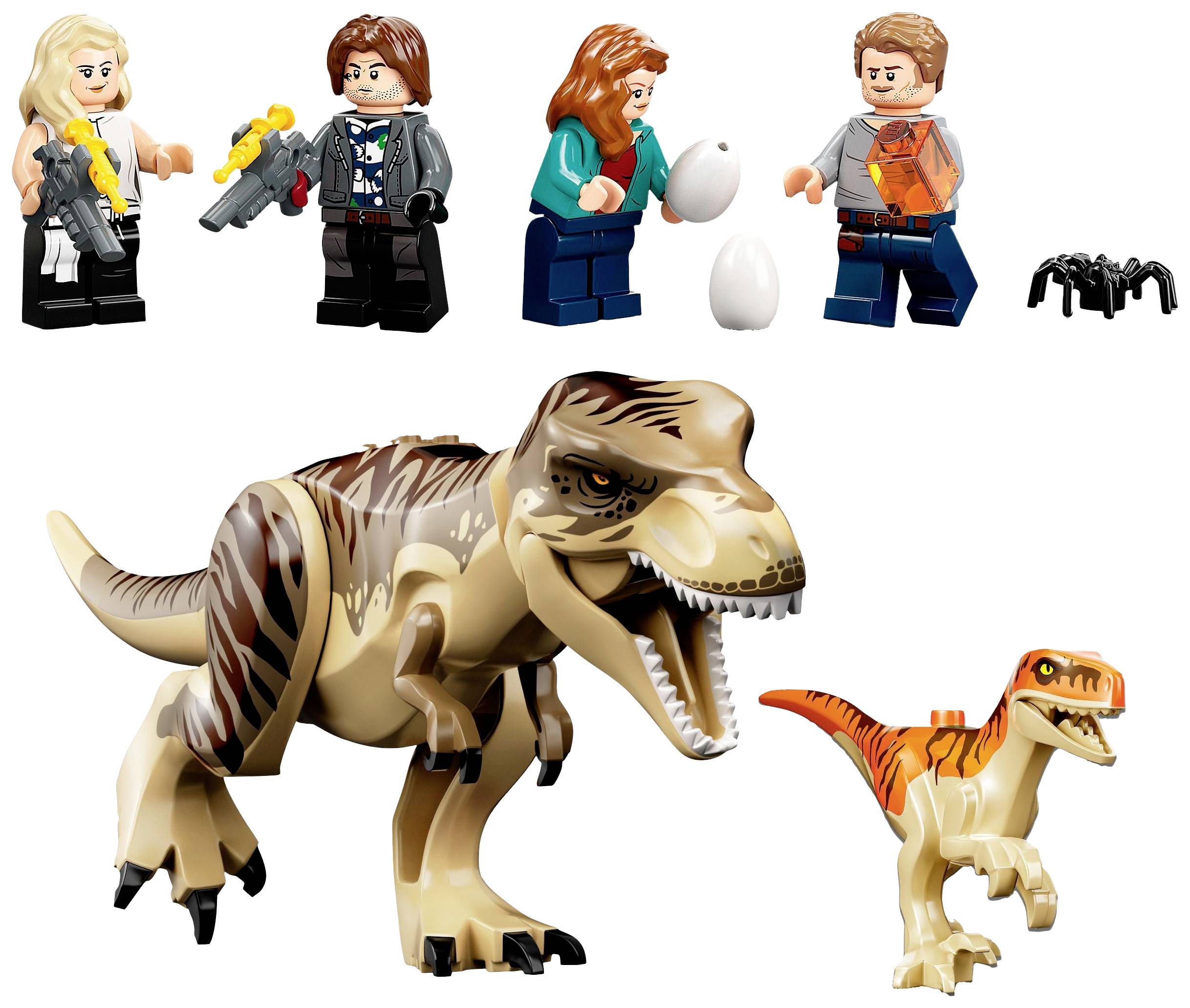 76948 LEGO® JURASSIC WORLD™ T. Rex & Atrociraptor: Dinosaurier-Ausbruch