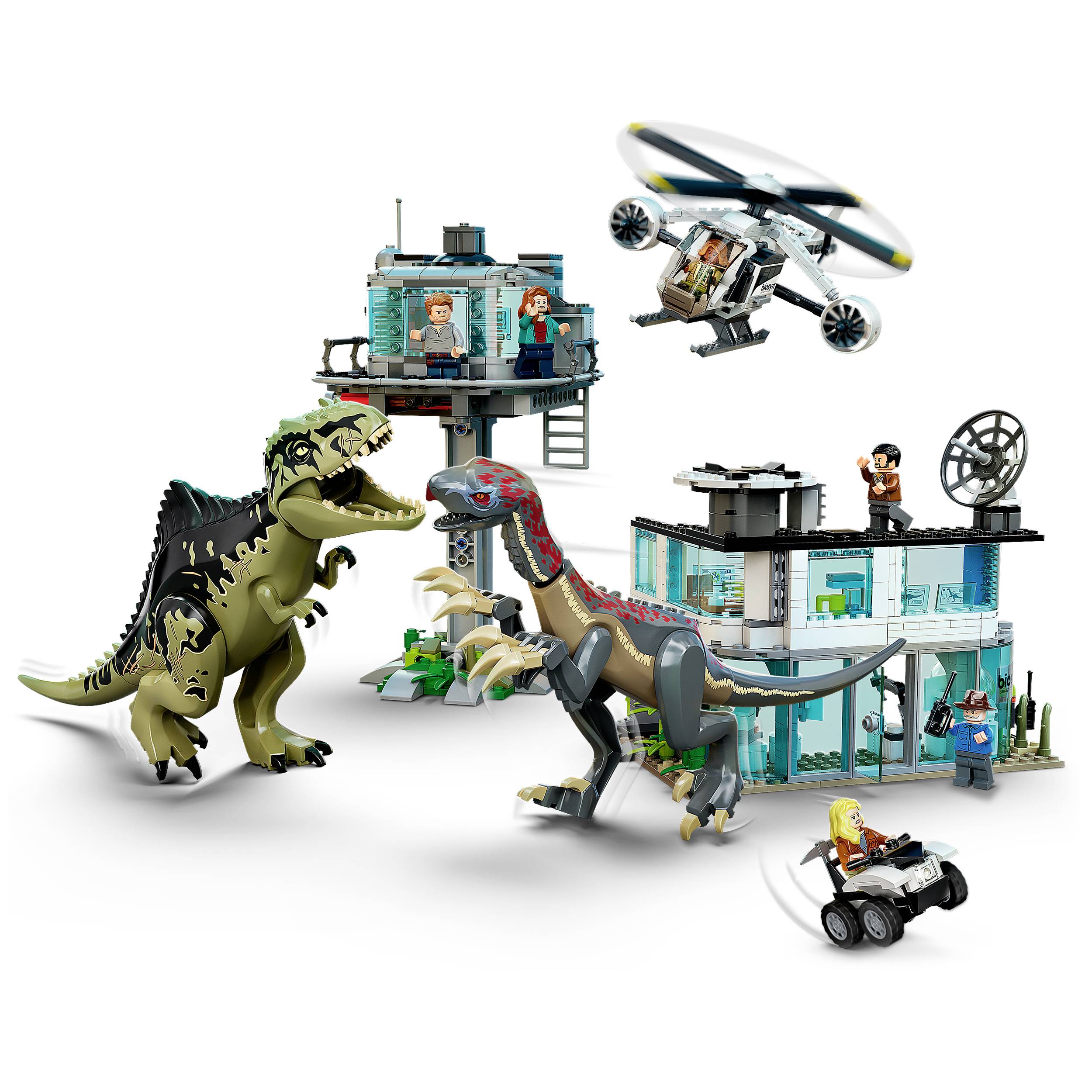 76949 LEGO® JURASSIC WORLD™ Giganotosaurus & Therizinosaurus Angriff