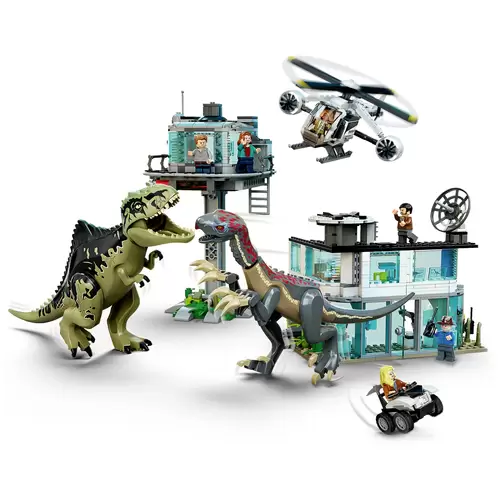 76949 LEGO® JURASSIC WORLD™ Giganotosaurus & Therizinosaurus Angriff 76949 LEGO® JURASSIC WORLD™ Giganotosaurus & Therizinosaurus Angriff