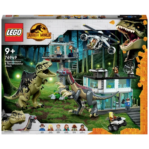 76949 LEGO® JURASSIC WORLD™ Giganotosaurus & Therizinosaurus Angriff 76949 LEGO® JURASSIC WORLD™ Giganotosaurus & Therizinosaurus Angriff