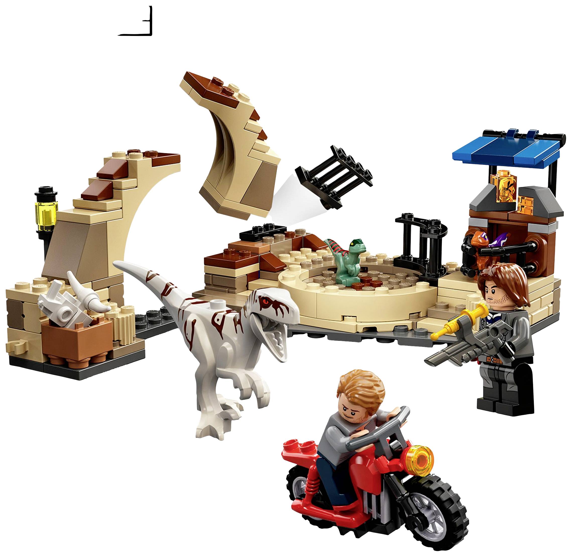 76945 LEGO® JURASSIC WORLD™ Atrociraptor: Motorradverfolgungsjagd