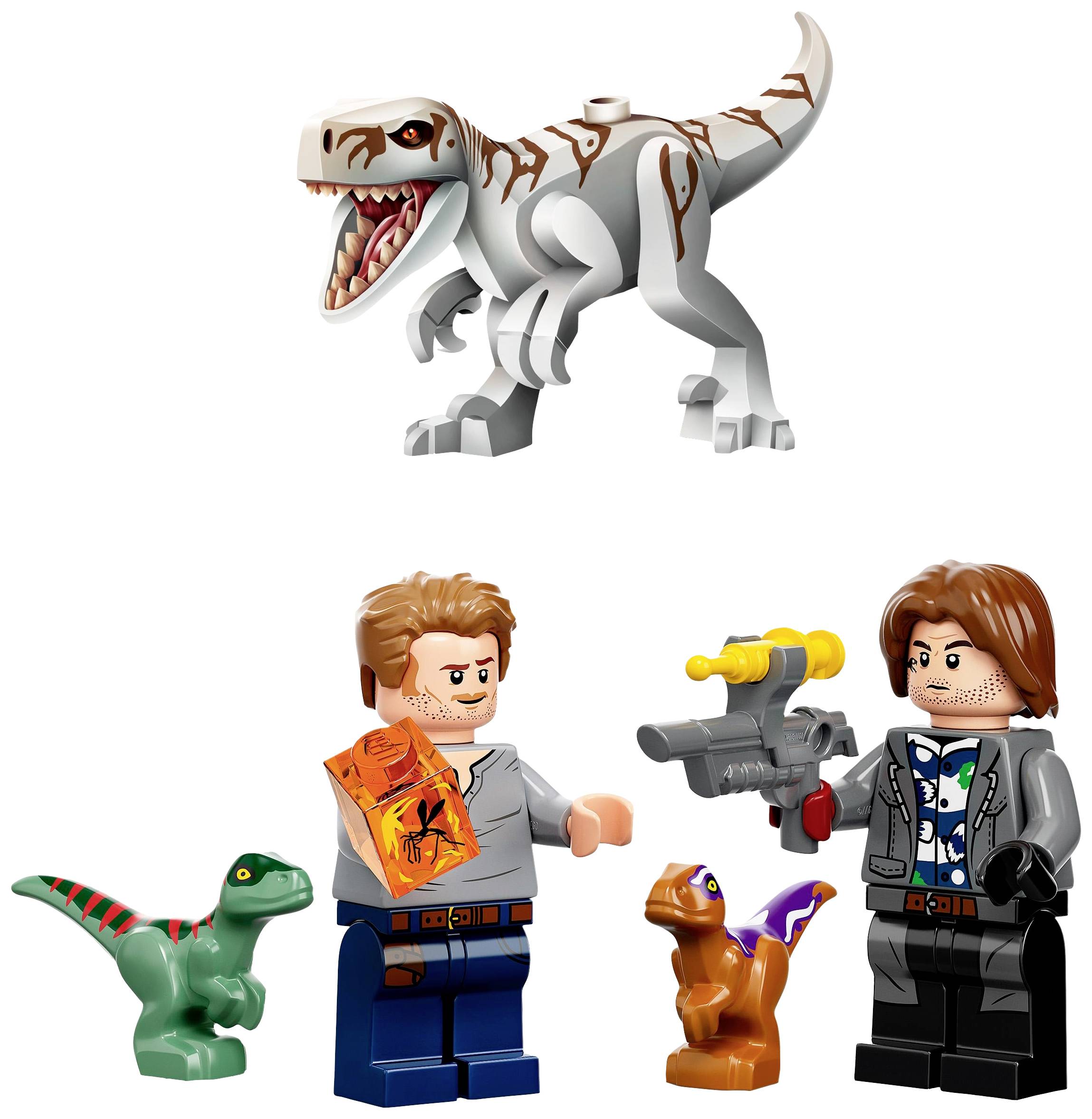 76945 LEGO® JURASSIC WORLD™ Atrociraptor: Motorradverfolgungsjagd