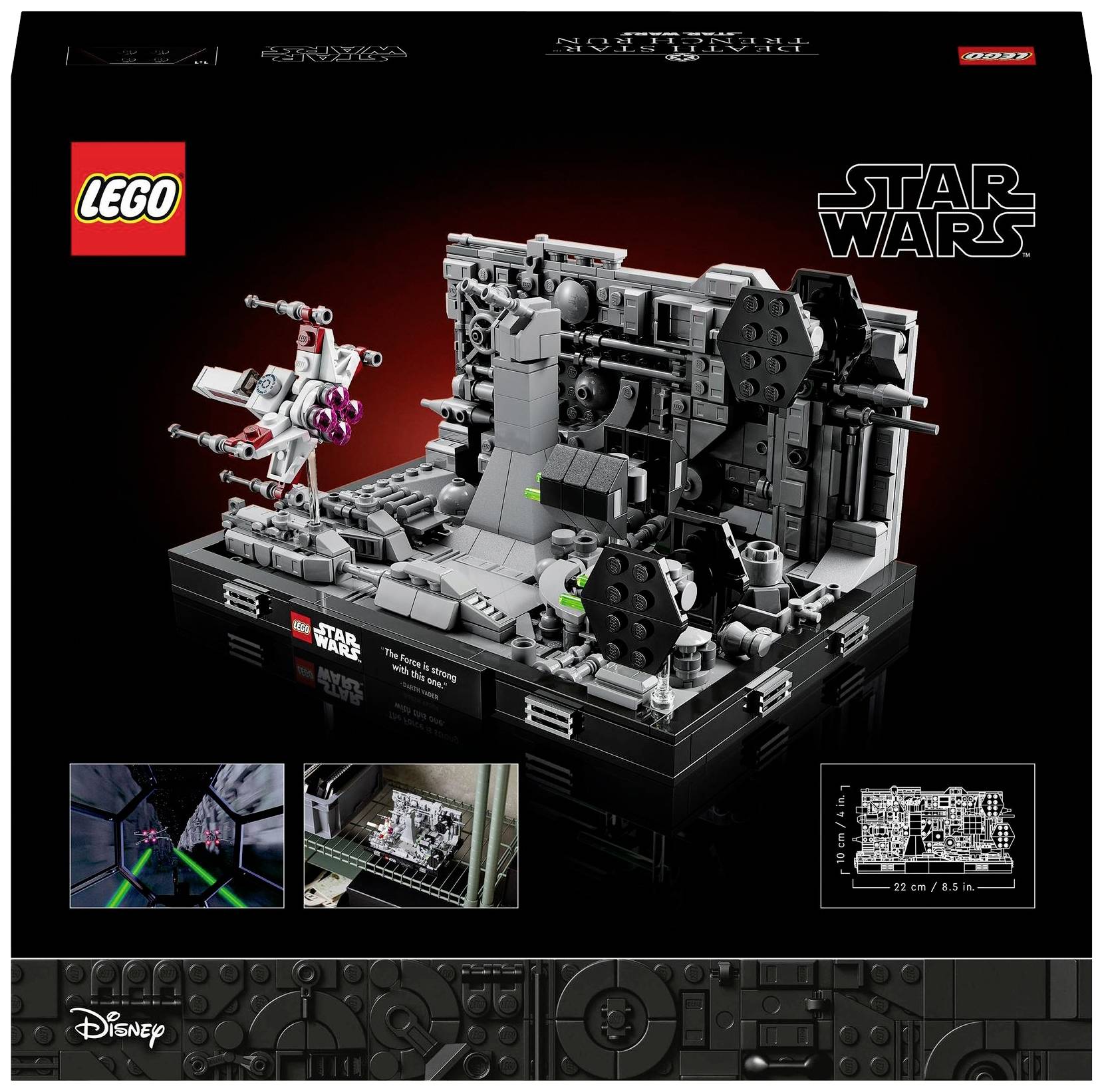 75329 LEGO® STAR WARS™ Death Star™ Trench Run Diorama