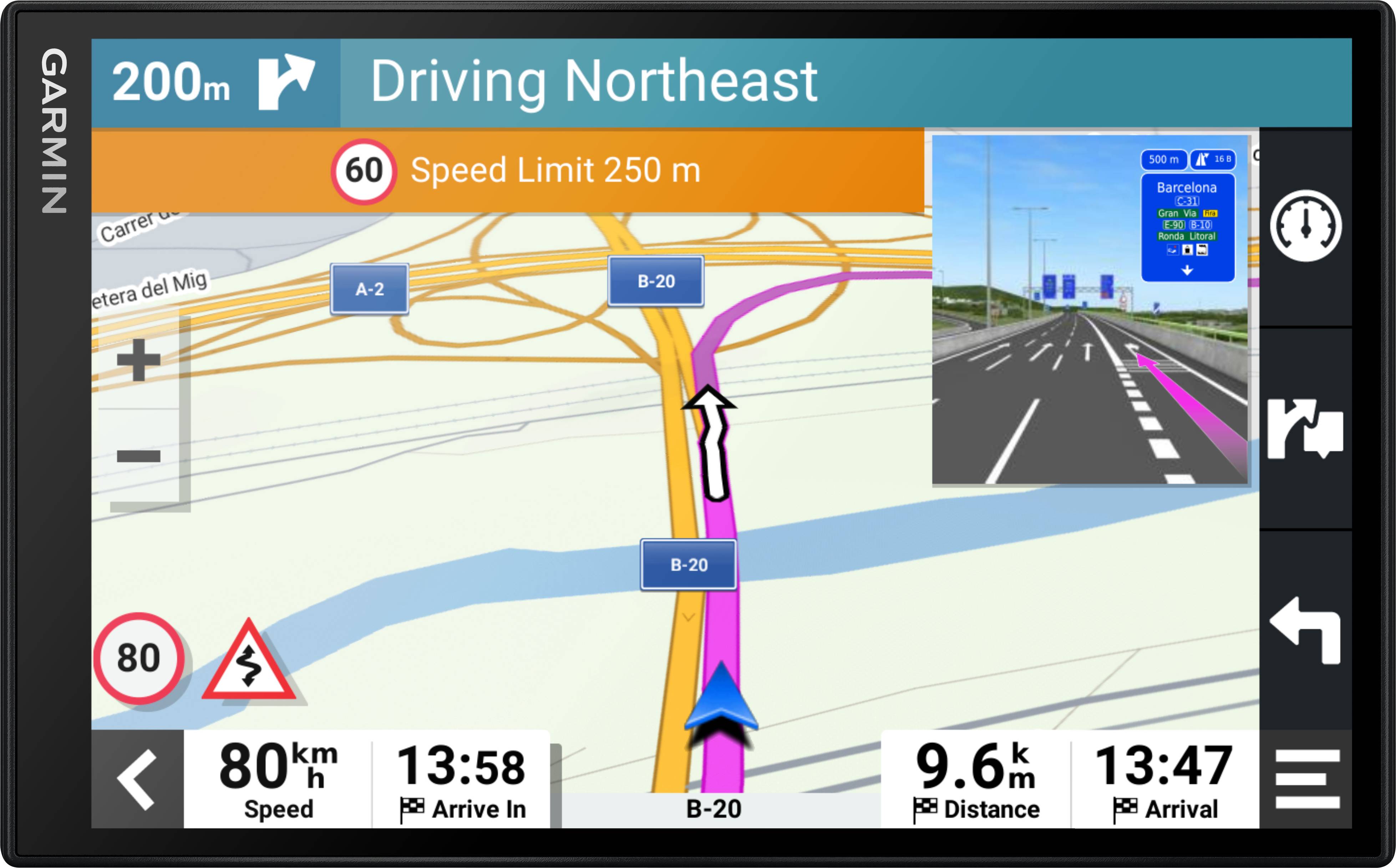 Garmin DRIVESMART™ 86 MT-D EU Navi 20.3cm 8 Zoll Europa