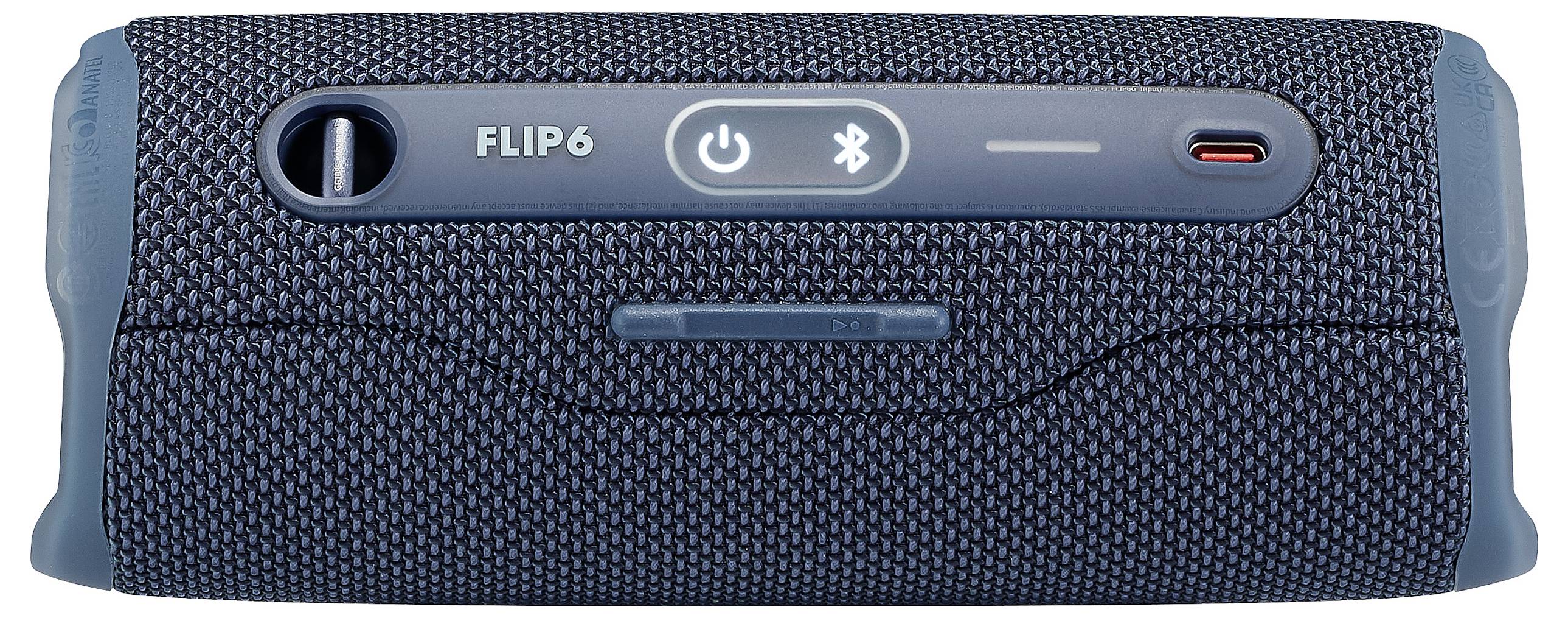 Flip 6 Bluetooth® Lautsprecher Wasserfest Blau