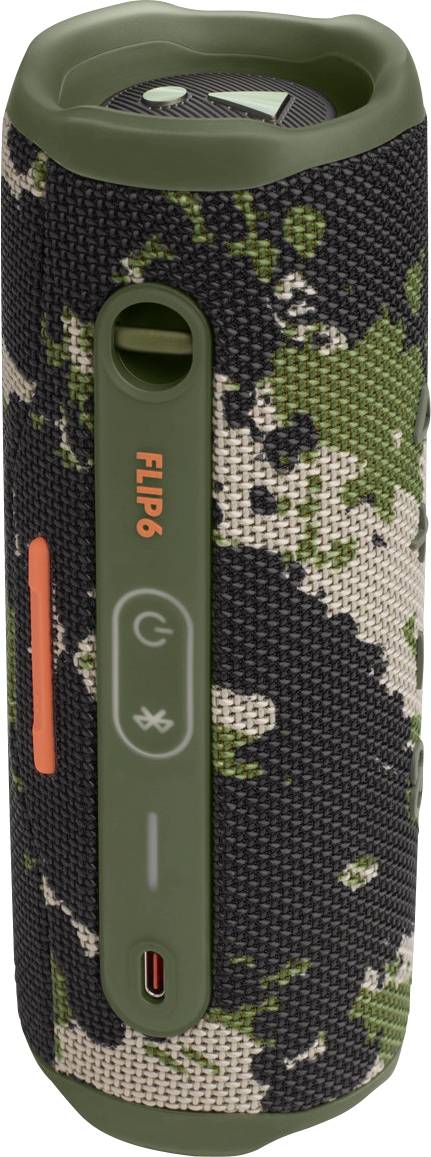 JBL Flip 6 Bluetooth® Lautsprecher Wasserfest Camouflage Grün