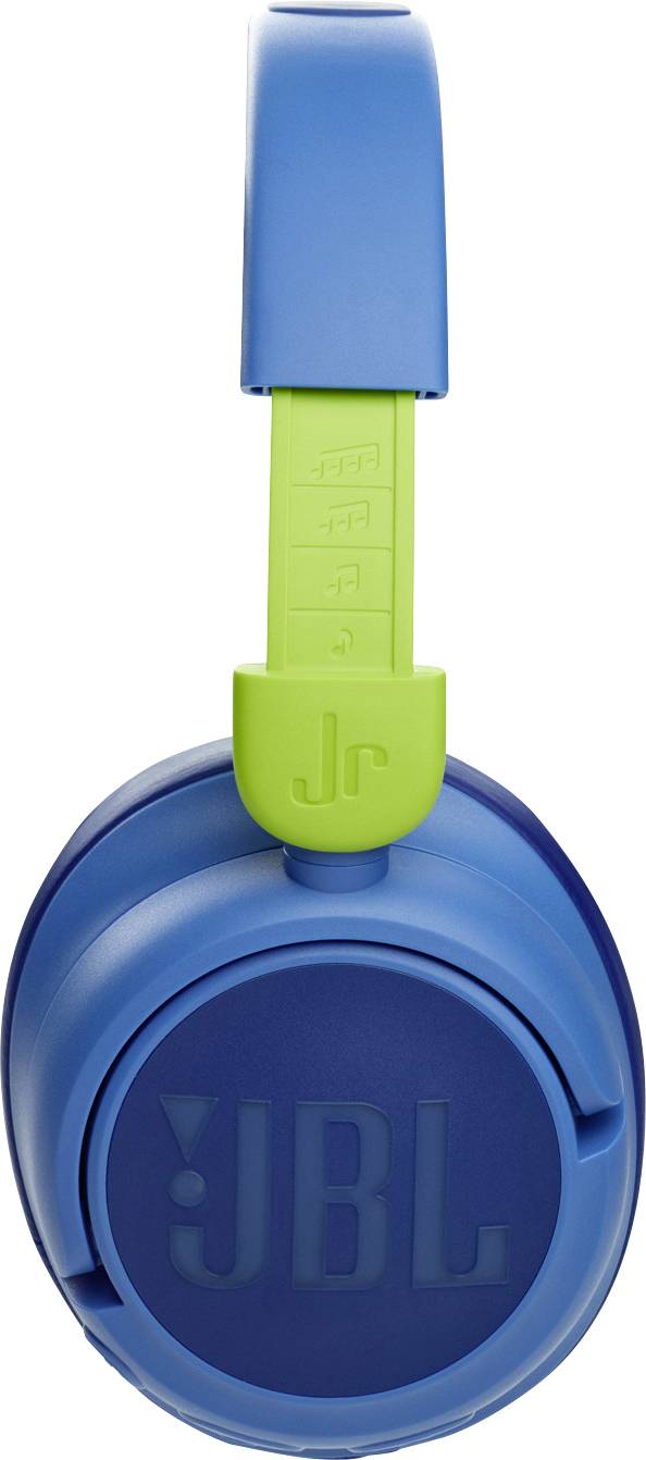 JBL JR 460NC Over Ear Kopfhörer Bluetooth®, kabelgebunden Blau Noise Cancelling Kinder