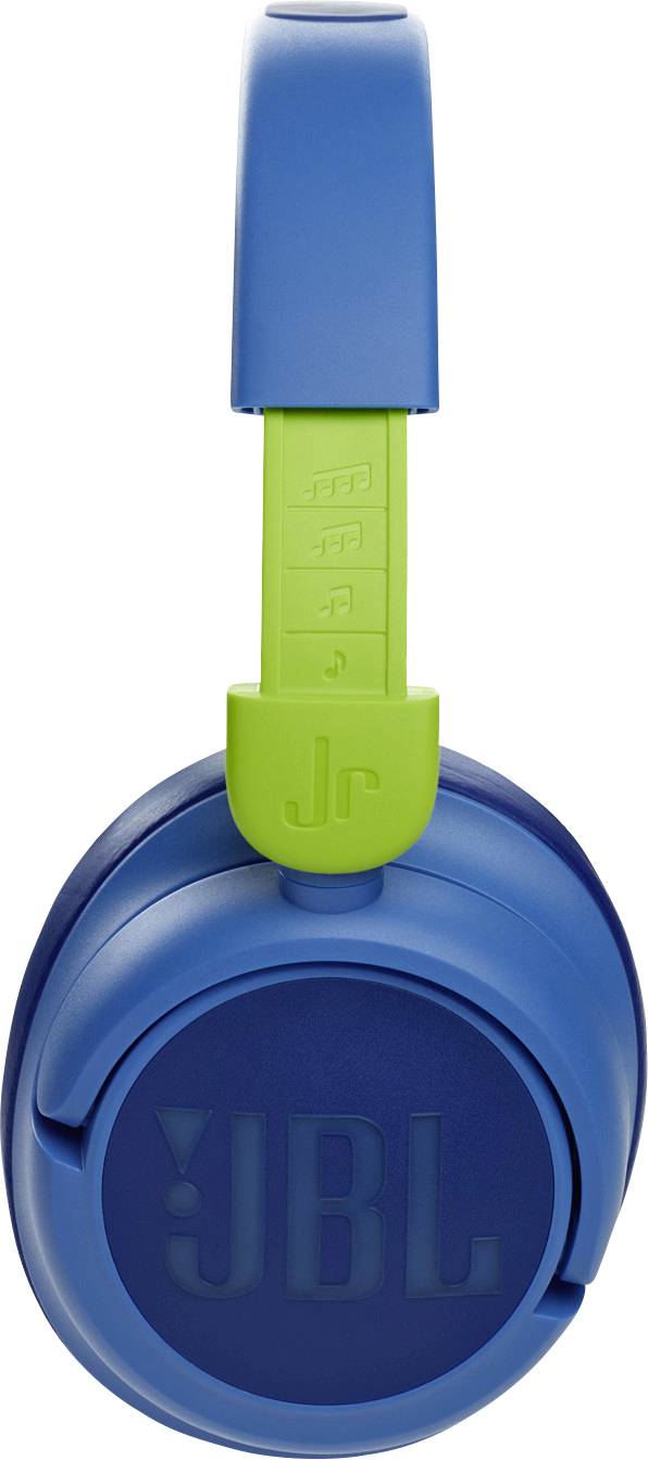 JBL JR 460NC Over Ear Kopfhörer Bluetooth®, kabelgebunden Blau Noise Cancelling Kinder