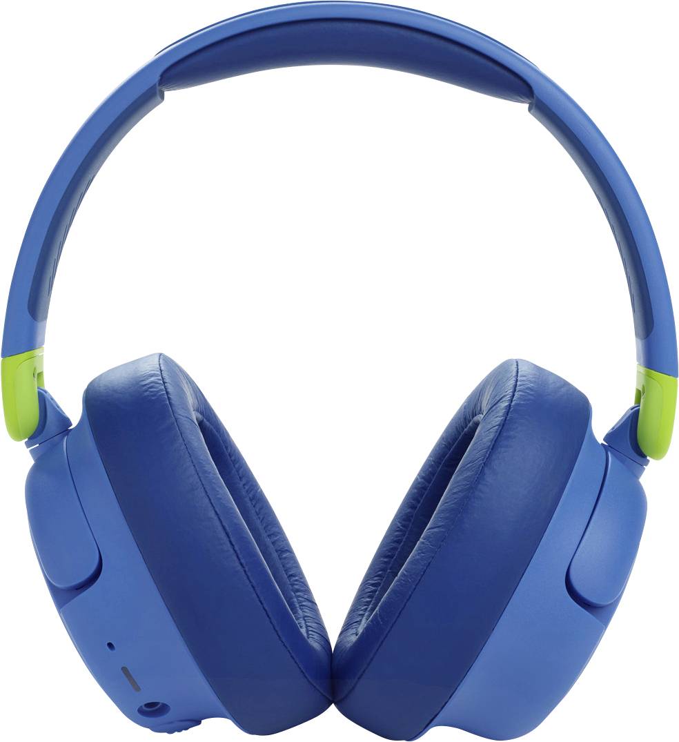 JBL JR 460NC Over Ear Kopfhörer Bluetooth®, kabelgebunden Blau Noise Cancelling Kinder