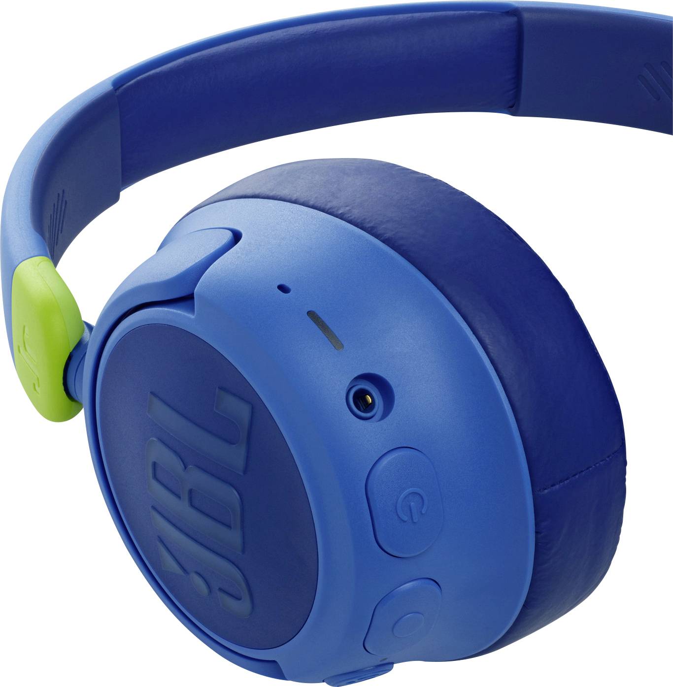 JBL JR 460NC Over Ear Kopfhörer Bluetooth®, kabelgebunden Blau Noise Cancelling Kinder