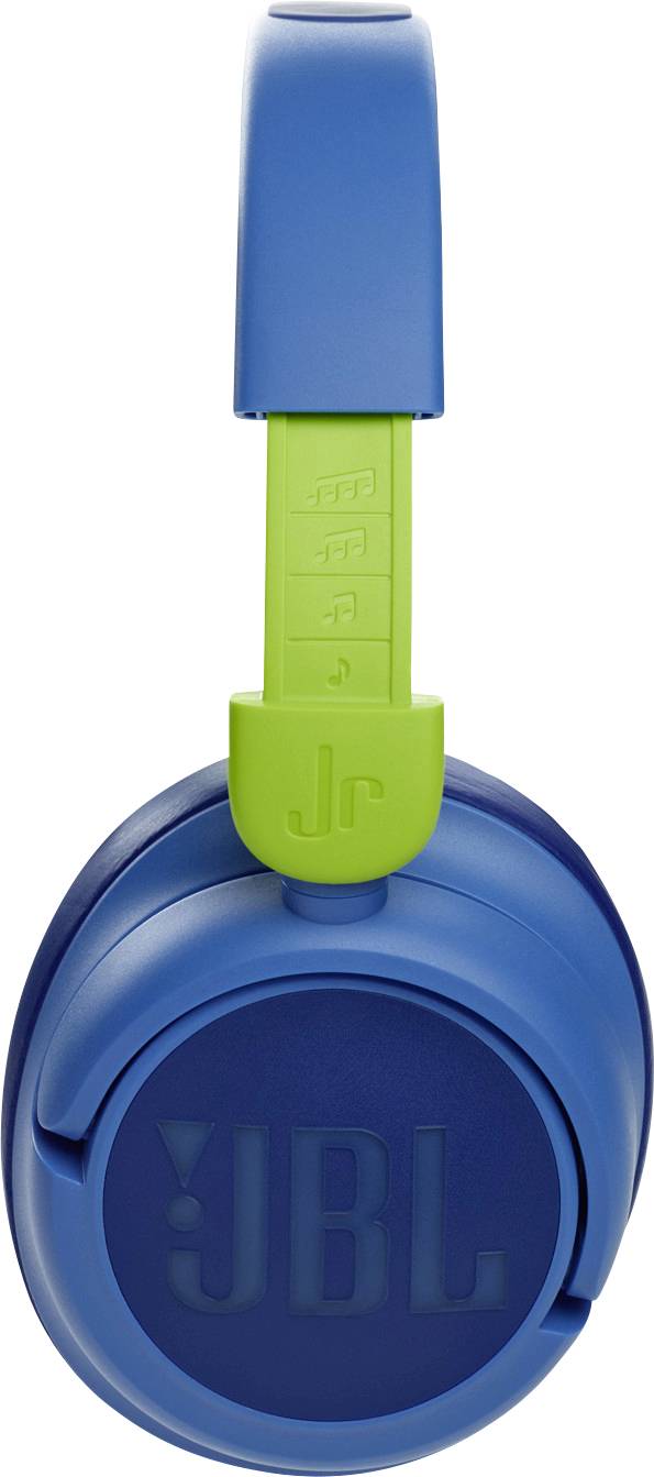 JBL JR 460NC Over Ear Kopfhörer Bluetooth®, kabelgebunden Blau Noise Cancelling Kinder