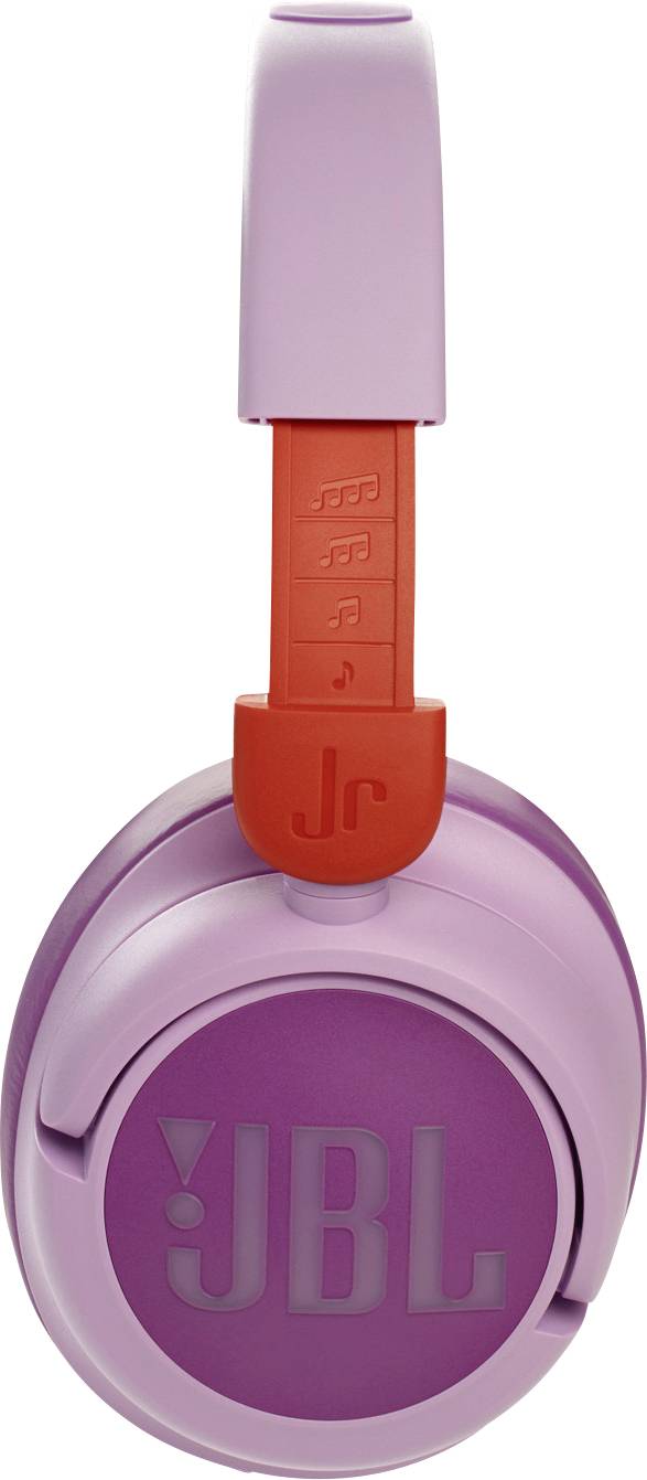 JBL JR 460NC Over Ear Kopfhörer Bluetooth®, kabelgebunden Pink Noise Cancelling Kinder