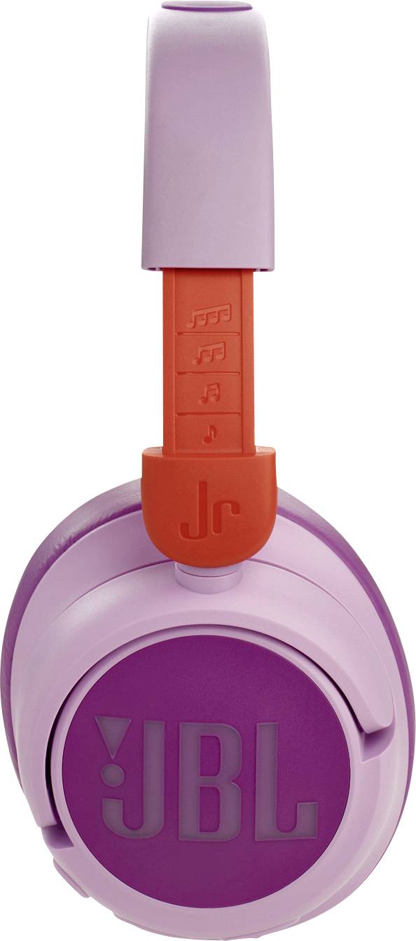 JBL JR 460NC Over Ear Kopfhörer Bluetooth®, kabelgebunden Pink Noise Cancelling Kinder