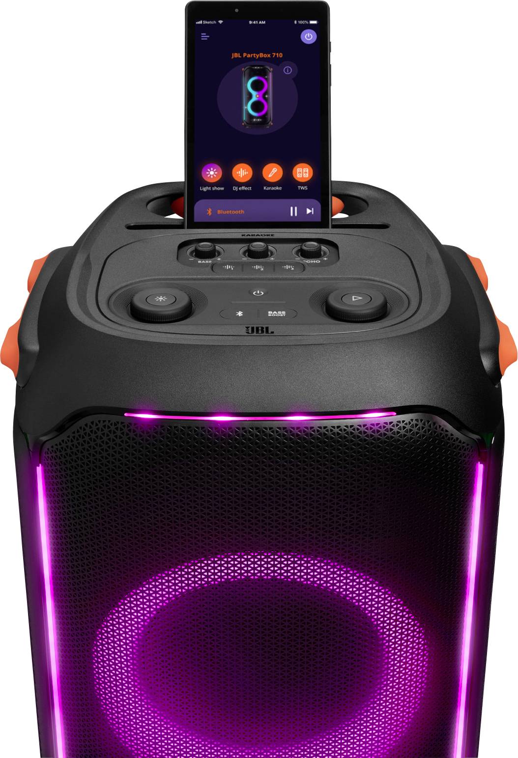 JBL Partybox 710 Party Lautsprecher 216 cm 8 Zoll 800 W 1 St.