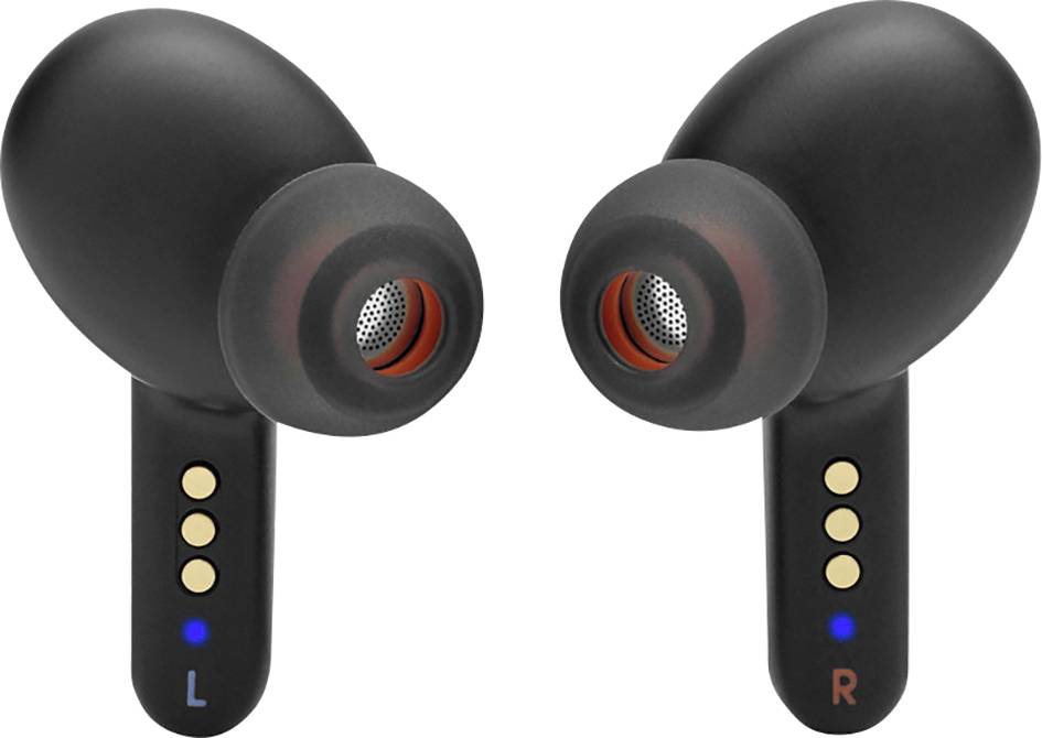 JBL LIVE Pro+ In Ear Kopfhörer Bluetooth® Schwarz Noise Cancelling Wasserbeständig