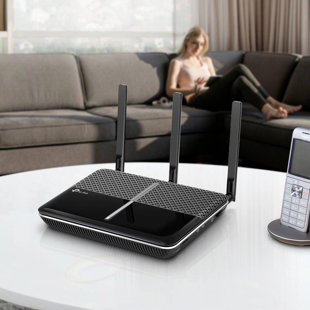 TP-LINK Archer VR2100v(DE) WLAN Router Integriertes Modem: VDSL2, VDSL, ADSL, ADSL2+ 2.4 GHz, 5 GHz