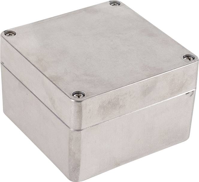 Hammond Electronics 1590Z090 Hand-Gehäuse 140 x 140 x 90 Zinkdruckguss Natur 1St.