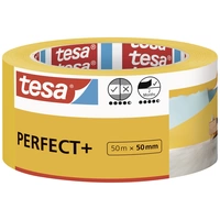 Tesa Perfect+ 56538-00000-00 Malerabdeckband Gelb (L x B) 50m x 50mm 1St. Tesa Perfect+ 56538-00000-00 Malerabdeckband Gelb (L x B) 50m x 50mm 1St.