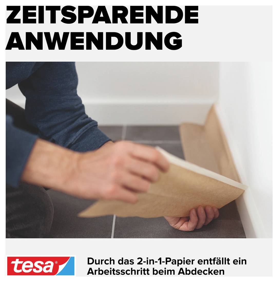 Tesa Easy Cover Economy 56579-00000-00 Abdeckfolie (L x B) 25m x 18cm 1St.