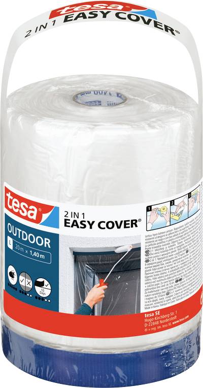 Tesa Easy Cover Economy 56589-00000-00 Abdeckfolie (L x B) 20m x 1.40m 1St.