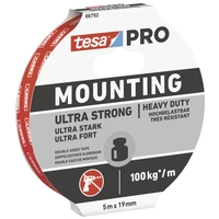 Tesa Mounting PRO Ultra Strong 66792-00001-00 Montageband Weiß (L x B) 5m x 19mm 1St. Tesa Mounting PRO Ultra Strong 66792-00001-00 Montageband Weiß (L x B) 5m x 19mm 1St.