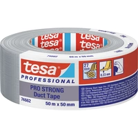 Tesa Duct Tape PRO-STRONG 74662-00003-00 Reparaturband Grau (L x B) 50m x 50mm 1St. Tesa Duct Tape PRO-STRONG 74662-00003-00 Reparaturband Grau (L x B) 50m x 50mm 1St.