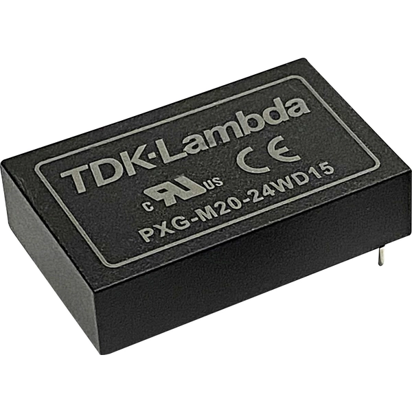 TDK PXG-M20-48WS24 DC/DC-Wandler 12 V/DC 12 V/DC 0.833A 20W Anzahl Ausgänge: 1 x Inhalt 1St. TDK PXG-M20-48WS24 DC/DC-Wandler 12 V/DC 12 V/DC 0.833A 20W Anzahl Ausgänge: 1 x Inhalt 1St.