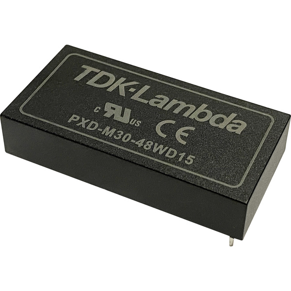 TDK PXD-M30-48WS24 DC/DC-Wandler 24 V/DC 15 V/DC 1.25A 30W Anzahl Ausgänge: 1 x Inhalt 1St.