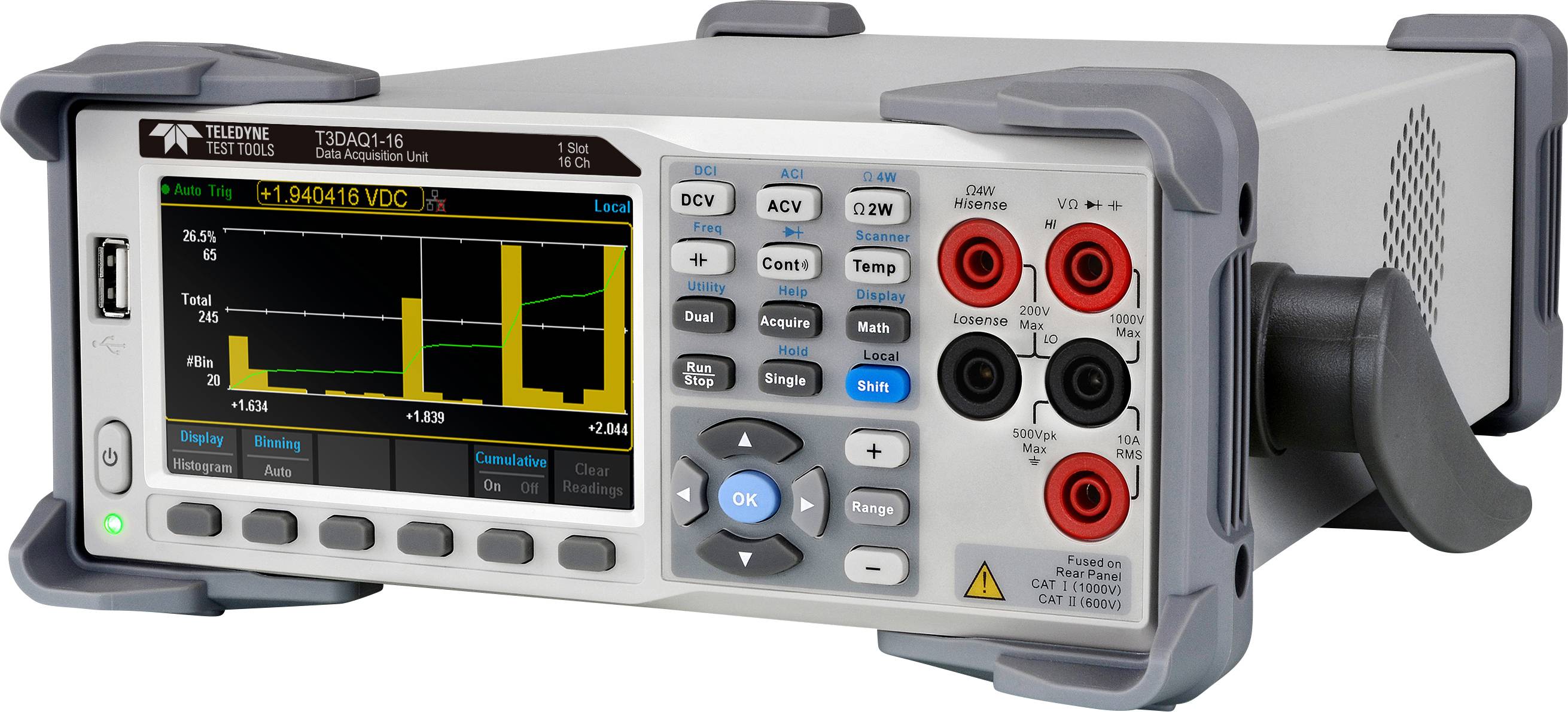 Teledyne LeCroy Tisch-Multimeter digital Anzeige (Counts): 2200000