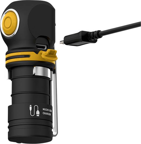 ArmyTek Elf C1 Warm LED Handlampe akkubetrieben 930lm 1440h 56g