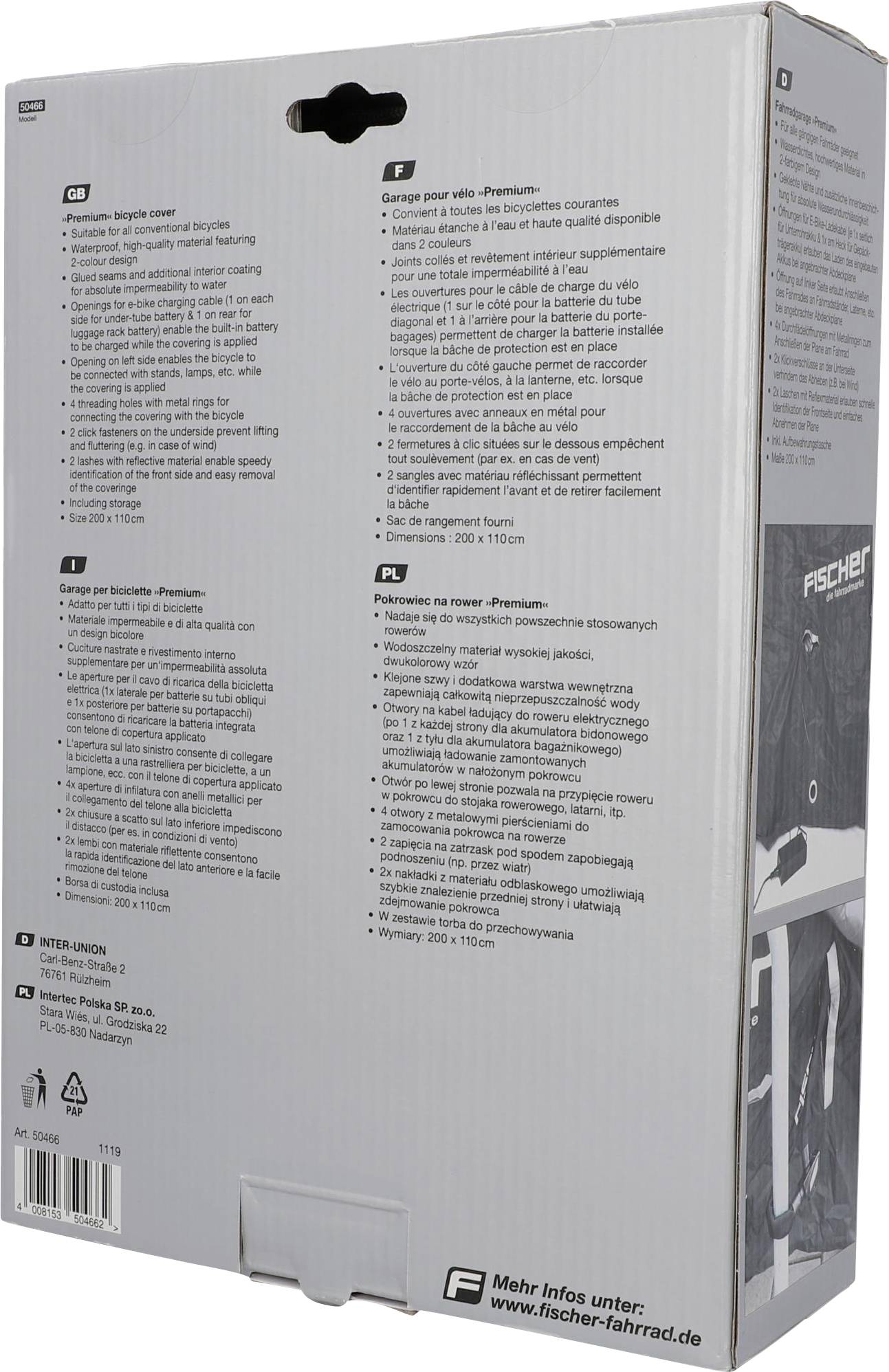 FISCHER FAHRRAD Fahrradgarage