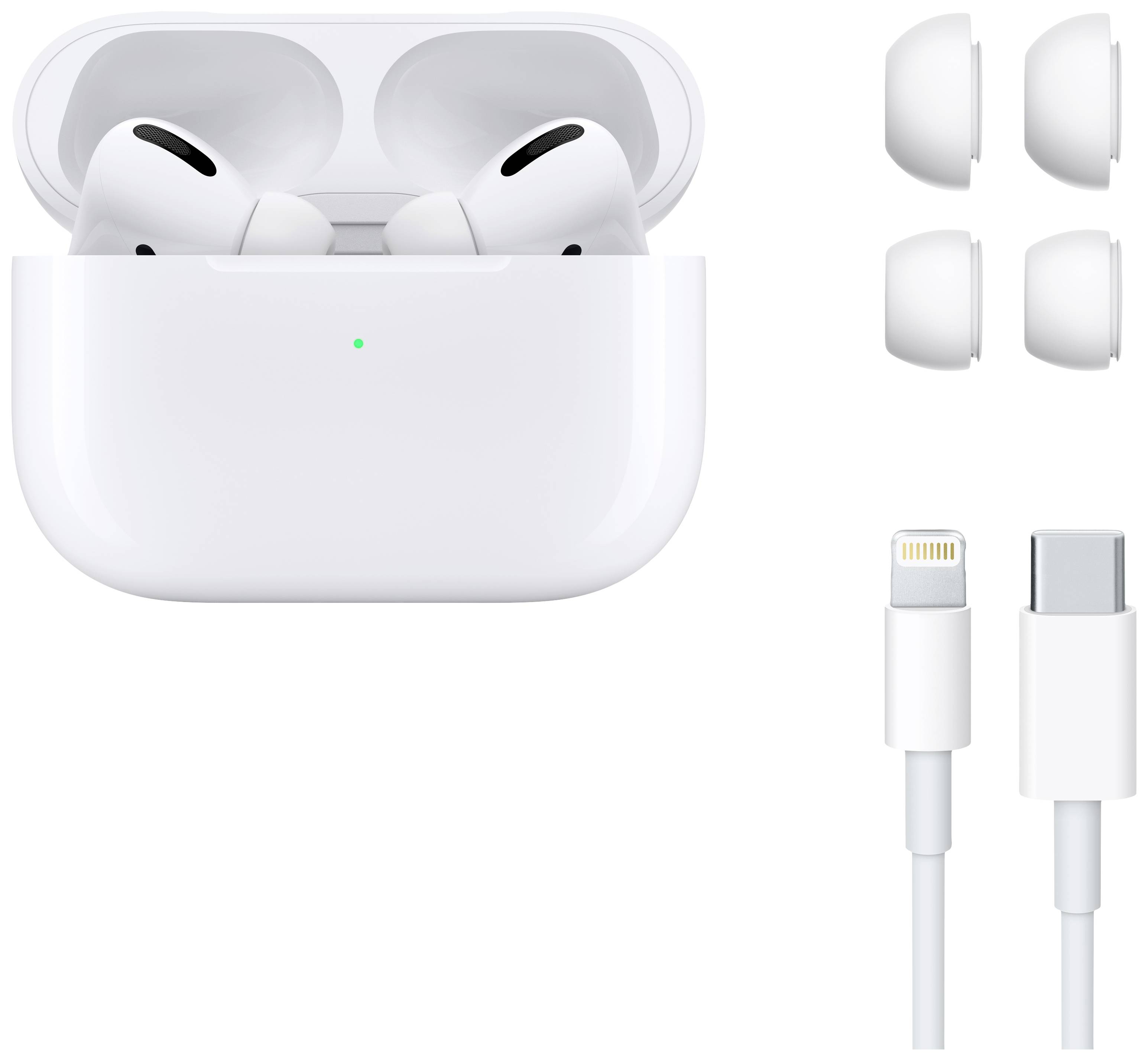 Apple AirPods Pro (2021) + MagSafe Charging Case AirPods Bluetooth® Weiß Noise Cancelling Headset
