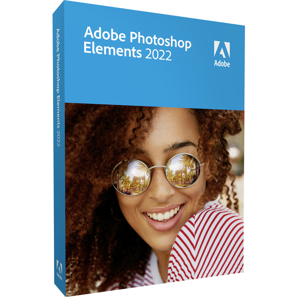Adobe Photoshop Elements 2022 Vollversion, 1 Lizenz Windows, Mac Bildbearbeitung