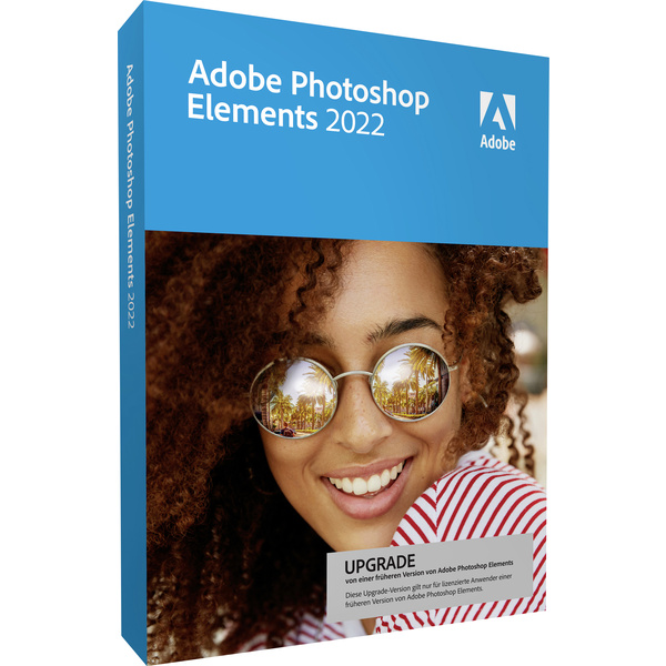Adobe Photoshop Elements 2022 Upgrade, 1 Lizenz Windows, Mac Bildbearbeitung
