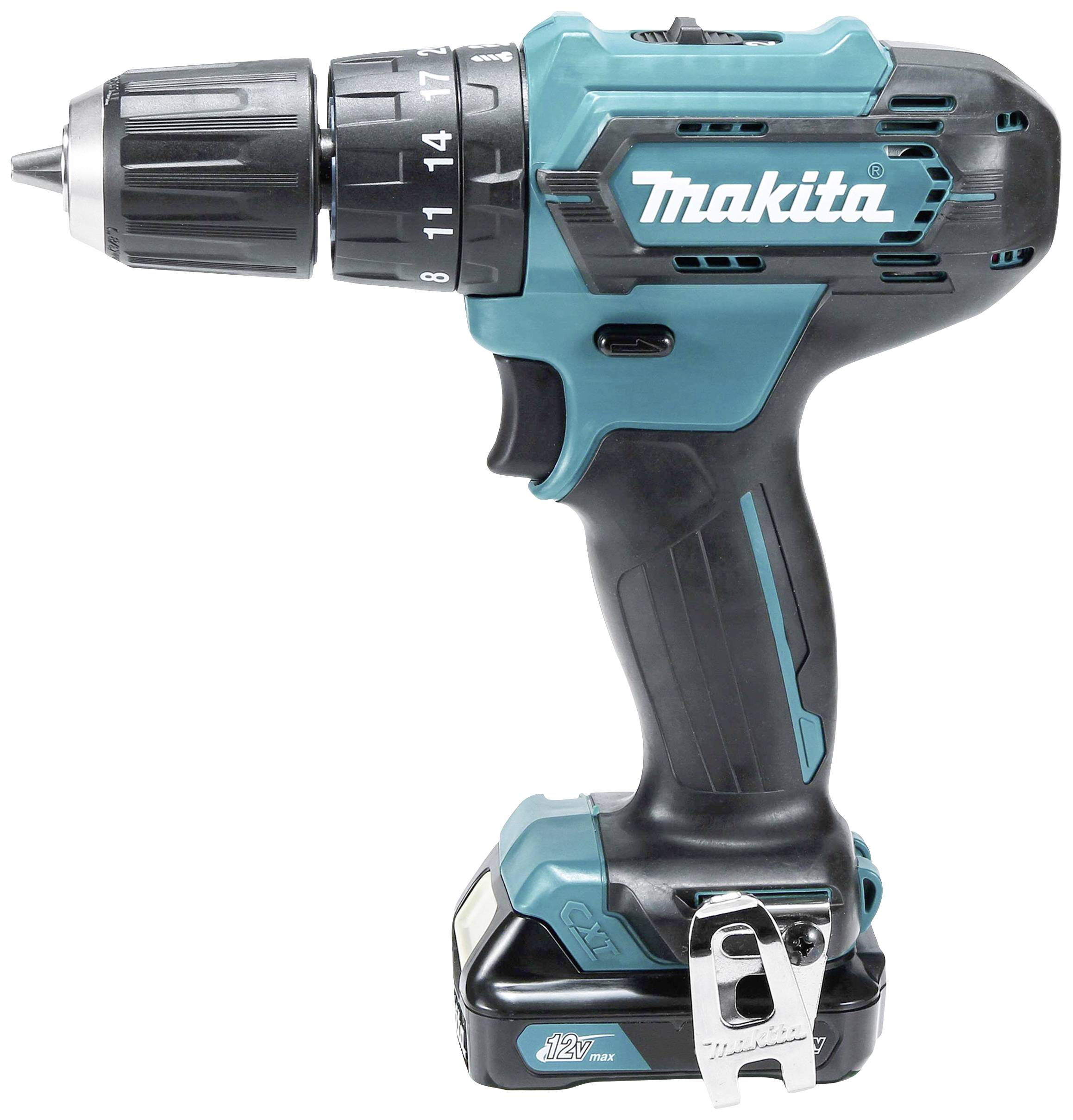 Makita HP333DSAW 2-Gang-Akku-Schlagbohrschrauber inkl. Akku, inkl. Ladegerät, inkl. Koffer