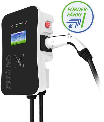 EM2GO EM011AC1OCPP eMobility Ladestation Typ 2 16A 11kW RFID