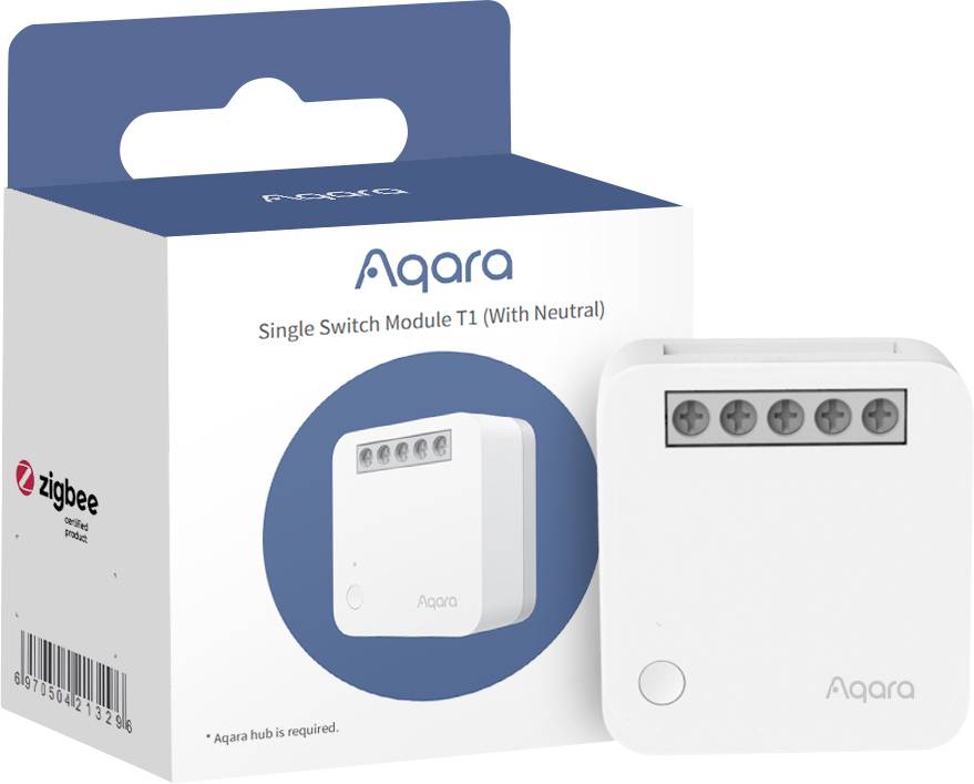 Aqara Steuerungsmodul SSM-U01 Weiß Apple HomeKit