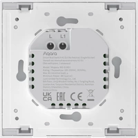 Aqara Funk-Wandschalter WS-EUK01 Weiß Apple HomeKit Aqara Funk-Wandschalter WS-EUK01 Weiß Apple HomeKit
