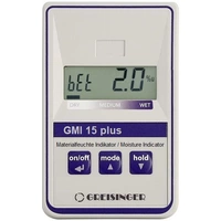 Greisinger GMI15-plus Materialfeuchtemessgerät Messbereich Baufeuchtigkeit (Bereich) 0.0 bis 8.0 % Greisinger GMI15-plus Materialfeuchtemessgerät Messbereich Baufeuchtigkeit (Bereich) 0.0 bis 8.0 %