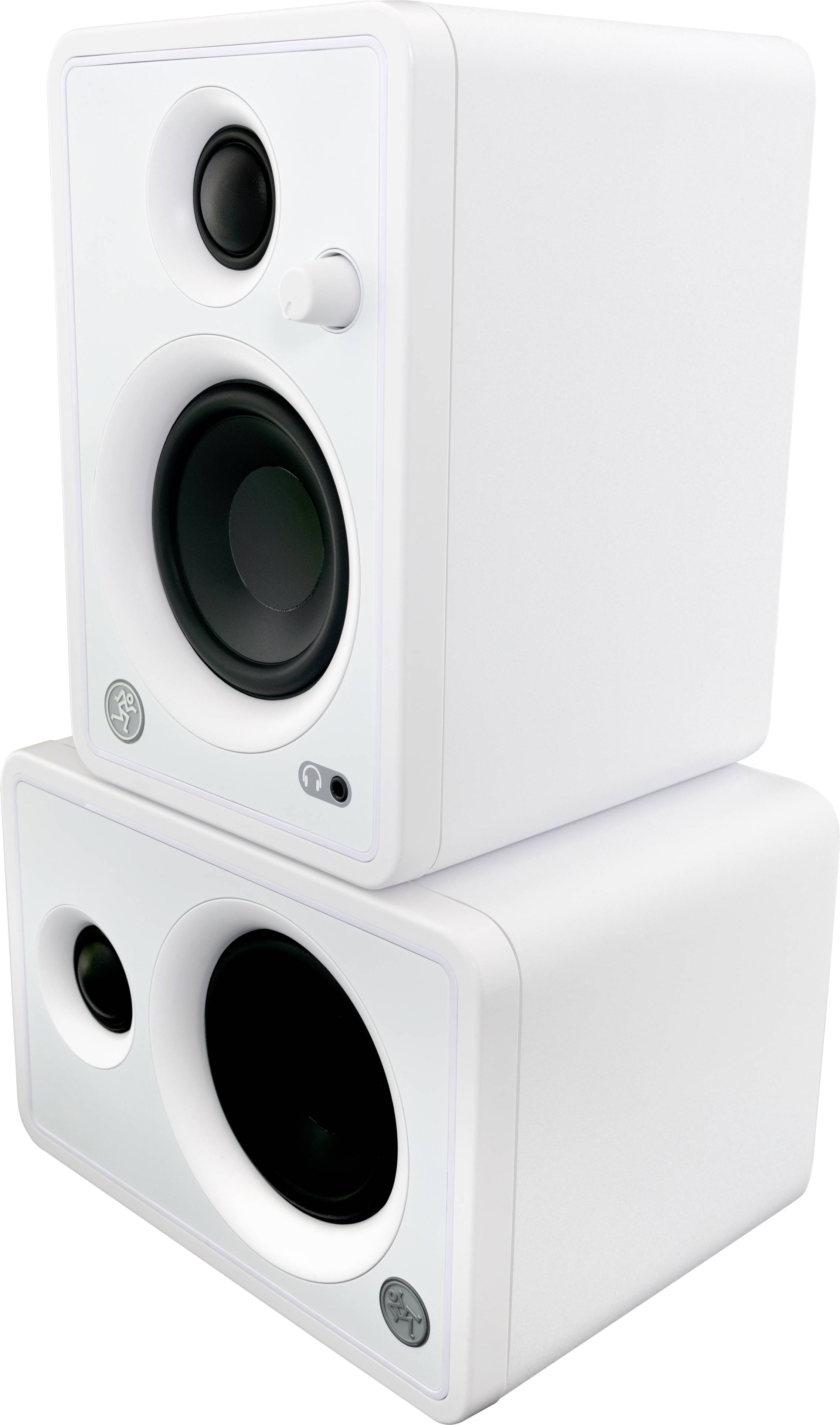 Mackie CR3-XLTD-WHT (Pair) Aktiver Monitor-Lautsprecher 7.62cm 3 Zoll 50W 1 Paar