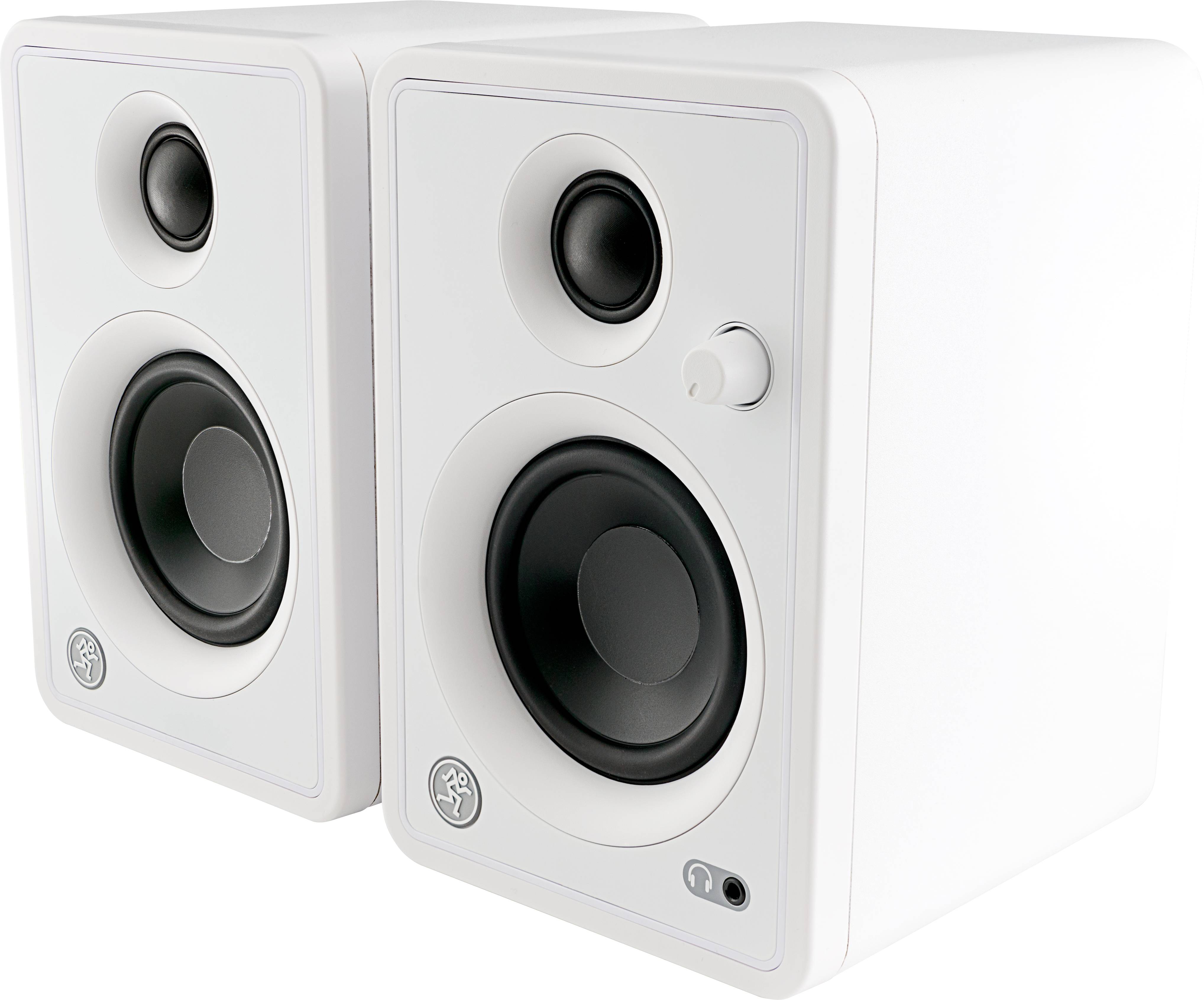 Mackie CR3-XLTD-WHT (Pair) Aktiver Monitor-Lautsprecher 7.62cm 3 Zoll 50W 1 Paar
