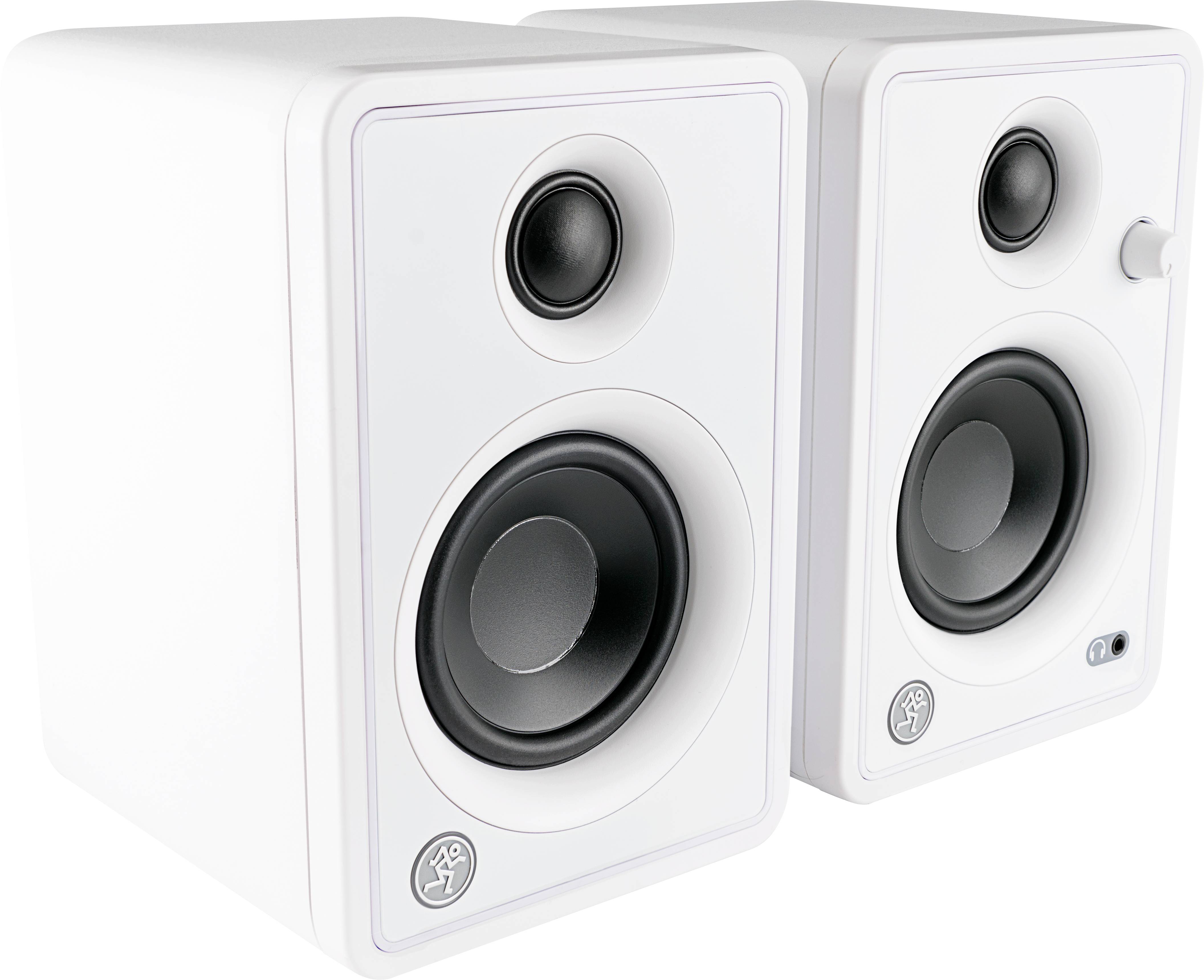 Mackie CR3-XLTD-WHT (Pair) Aktiver Monitor-Lautsprecher 7.62cm 3 Zoll 50W 1 Paar